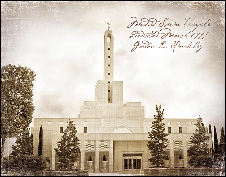 Madrid Spain Temple Pictures & Art