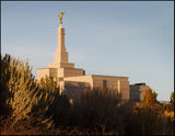 Reno Temple Sunset