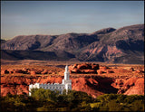 St. George Temple Evening