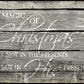 Magic Of Christmas - Gray