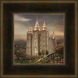 Salt Lake Temple In Spring