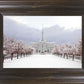 Mt Timpanogos Morning Snow
