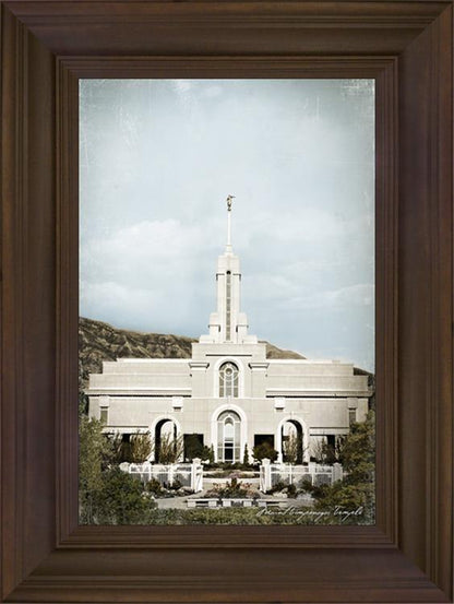 Mount Timpanogos Aged Color