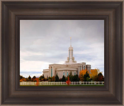 Mount Timpanogos Autumn Trees