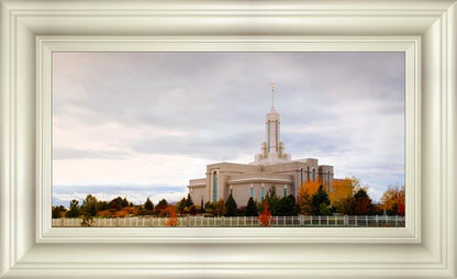 Mount Timpanogos Autumn Trees