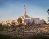 Reno Temple With Fence