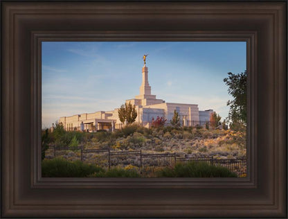 Reno Temple With Fence
