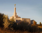 Reno Temple Sunset