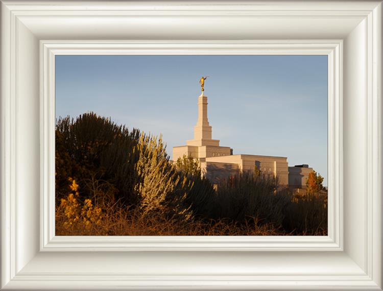 Reno Temple Sunset