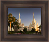 San Diego Temple Sunset