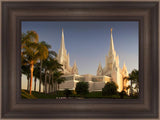 San Diego Temple Sunset