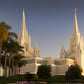 San Diego Temple Sunset