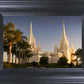 San Diego Temple Sunset