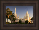 San Diego Temple Sunset