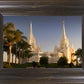 San Diego Temple Sunset