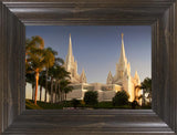 San Diego Temple Sunset