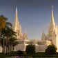 San Diego Temple Sunset