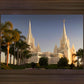 San Diego Temple Sunset