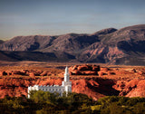 St. George Temple Evening