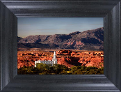 St. George Temple Evening