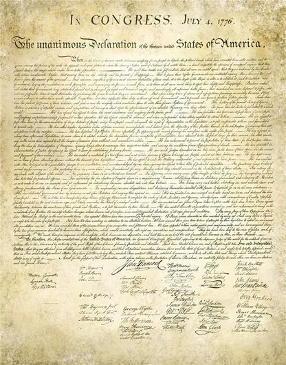 Declaration Of Independence