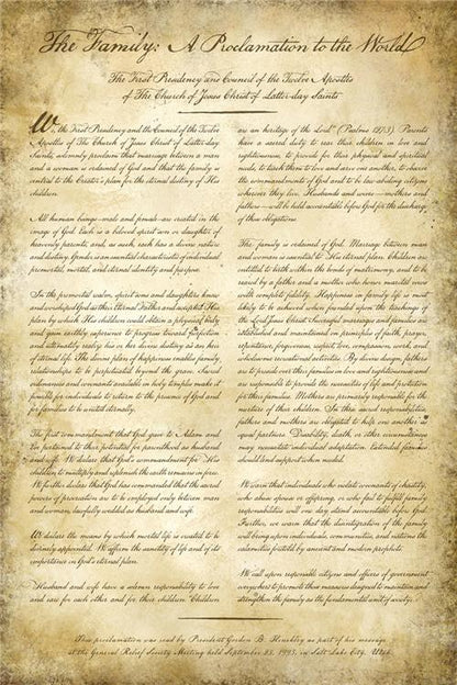 Family Proclamation