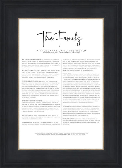 The Proclamation To The Family