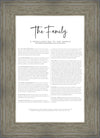 The Proclamation To The Family