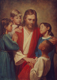 Christ And Children From Around The World