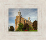 Logan Utah Temple House on a Hill