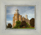 Logan Utah Temple House on a Hill