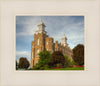 Logan Utah Temple House on a Hill