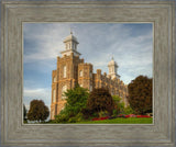 Logan Utah Temple House on a Hill