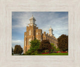 Logan Utah Temple House on a Hill