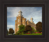 Logan Utah Temple House on a Hill