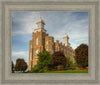 Logan Utah Temple House on a Hill