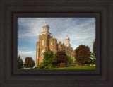 Logan Utah Temple House on a Hill