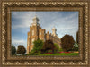 Logan Utah Temple House on a Hill