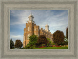 Logan Utah Temple House on a Hill