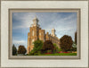 Logan Utah Temple House on a Hill