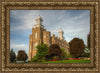 Logan Utah Temple House on a Hill