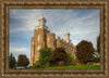 Logan Utah Temple House on a Hill