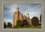 Logan Utah Temple House on a Hill