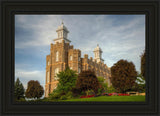 Logan Utah Temple House on a Hill