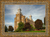 Logan Utah Temple House on a Hill