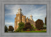 Logan Utah Temple House on a Hill