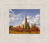 Oquirrh Mtn. Utah Temple Fall Colors