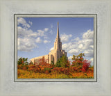 Oquirrh Mtn. Utah Temple Fall Colors