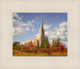 Oquirrh Mtn. Utah Temple Fall Colors