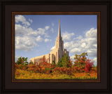 Oquirrh Mtn. Utah Temple Fall Colors